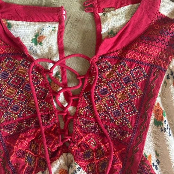 Freepeople embroidered top & shorts set - Picture 4 of 5